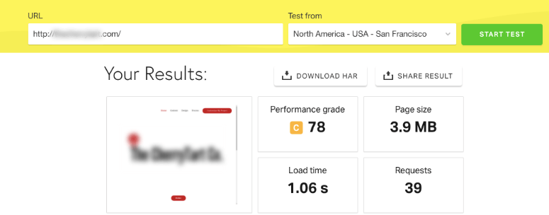 WP Rocket评测：它真的能提升网站性能吗？ before-wprocket-test-site-20251205_ -4