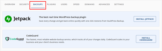 如何备份您的 WordPress 网站（终极指南） bluehost-backups-min20251201_ -30