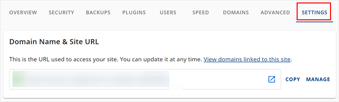 如何备份您的 WordPress 网站（终极指南） bluehost-settings-new-min20251201_ -51