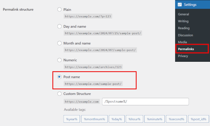 新手指南：如何从备份恢复 WordPress choose-permalinks20251201_ -33