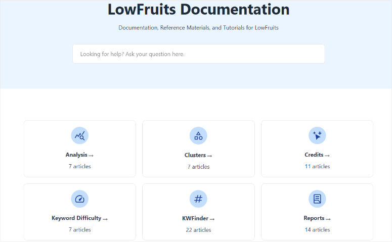 LowFruits评测：功能强大的关键词研究工具SEO工具 lowfruits-documentantion-page20251201_ -12