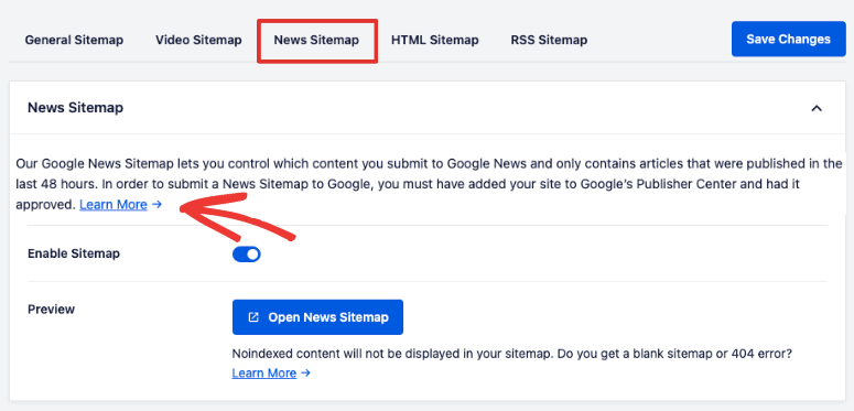 如何在2分钟内创建WordPress XML站点地图 news-sitemaps20251201_ -16