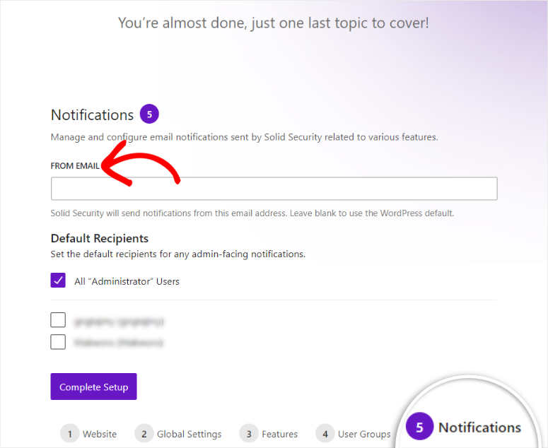 Solid Security (iThemes Security) 2025 年评测：这是最好的安全插件吗？ solid-security-setup-wizard-notifications20251206_ -7