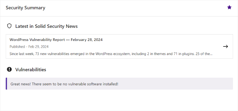 Solid Security (iThemes Security) 2025 年评测：这是最好的安全插件吗？ solid-security-vulnerabilities-and-news-reports20251206_ -15